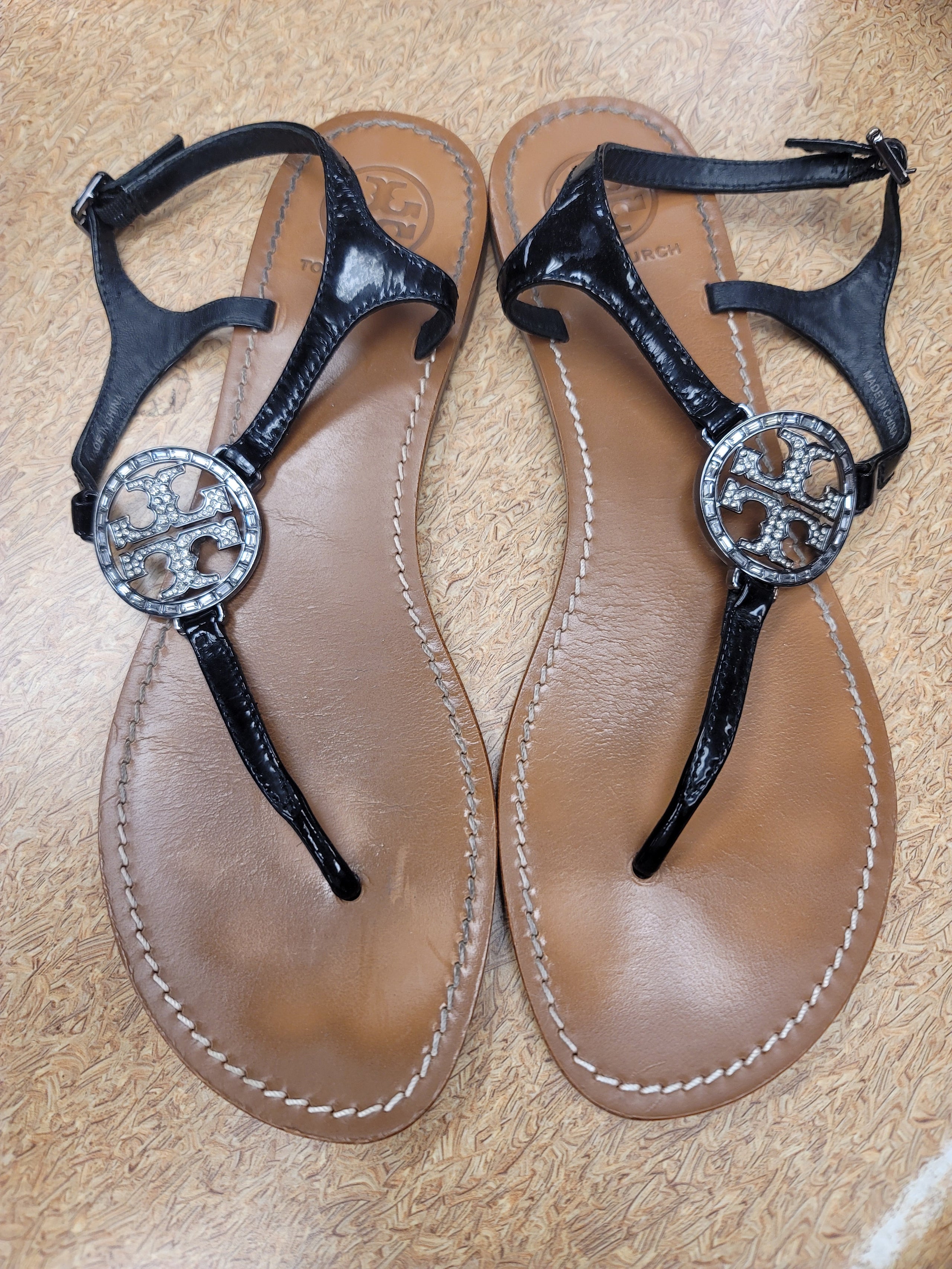 Tory Burch Rhinestone Mini Miller Sandals Size 9 | Shop Clothes Mentor